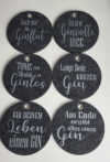 Untersetzer "Gin"