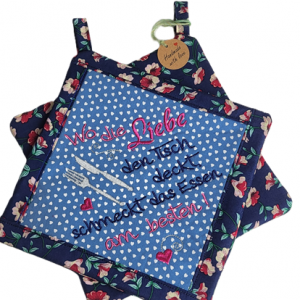 Topflappen "Die Liebe"