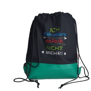 Beutel "Diskussion"